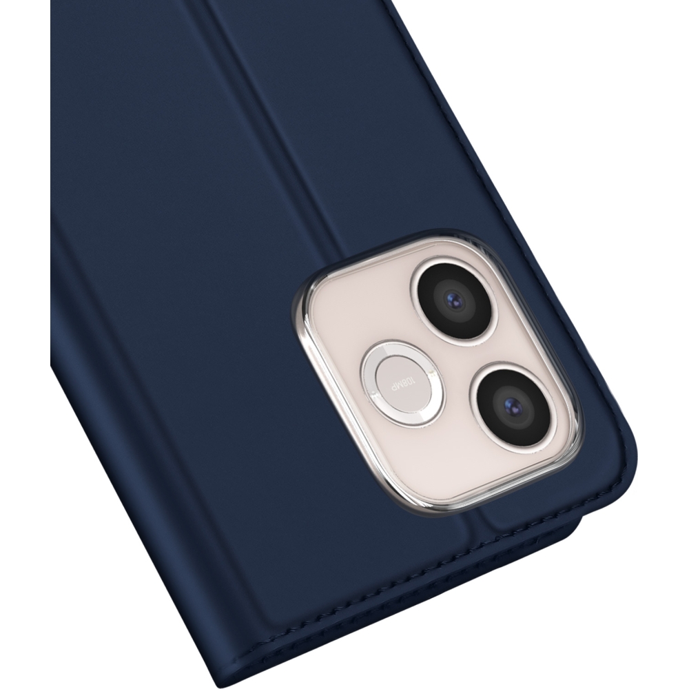 Etui z klapką, portfelowe, Dux Ducis Skin Pro do Honor 600 Lite,niebieskie
