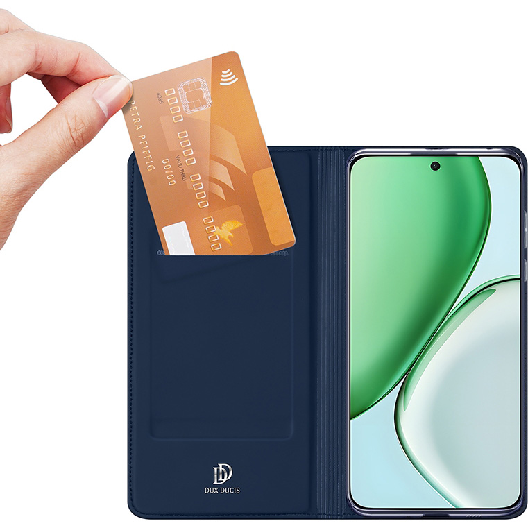 Etui z klapką Dux Ducis Skin Pro do Honor Magic 8 Lite, niebieskie