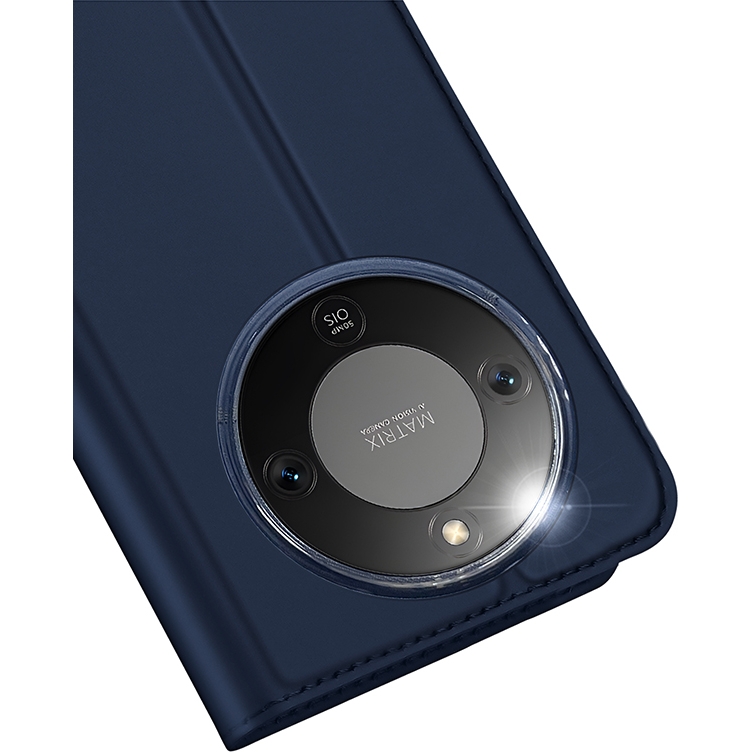 Etui z klapką Dux Ducis Skin Pro do Honor Magic 8 Lite, niebieskie