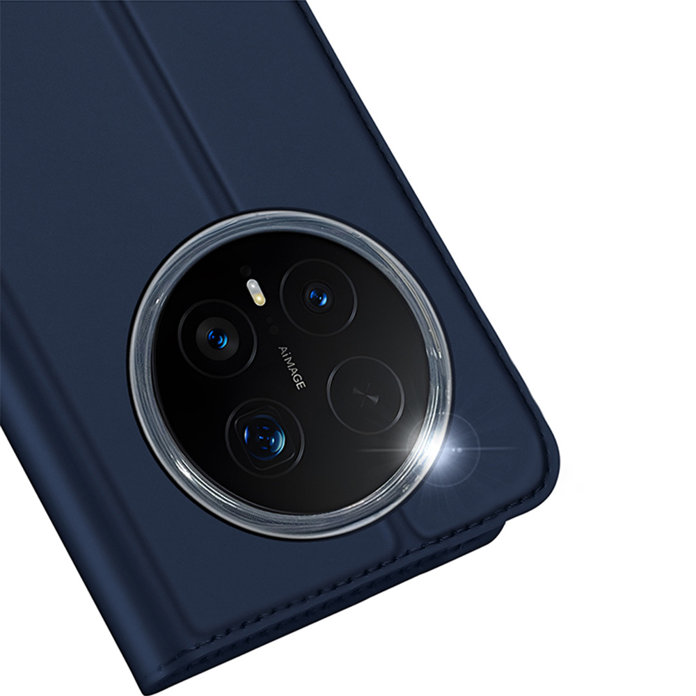 Etui z klapką Dux Ducis Skin Pro do Honor Magic8 Pro, granatowe