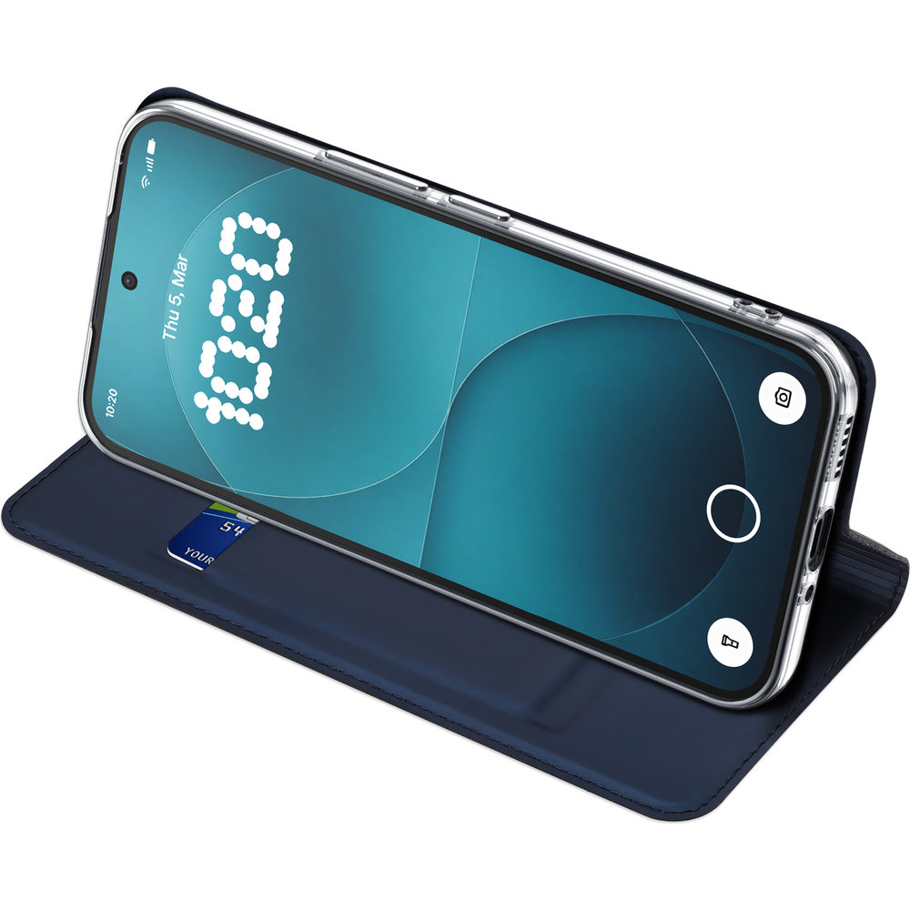 Etui z klapką Dux Ducis Skin Pro do Nothing Phone 4a Pro, granatowe