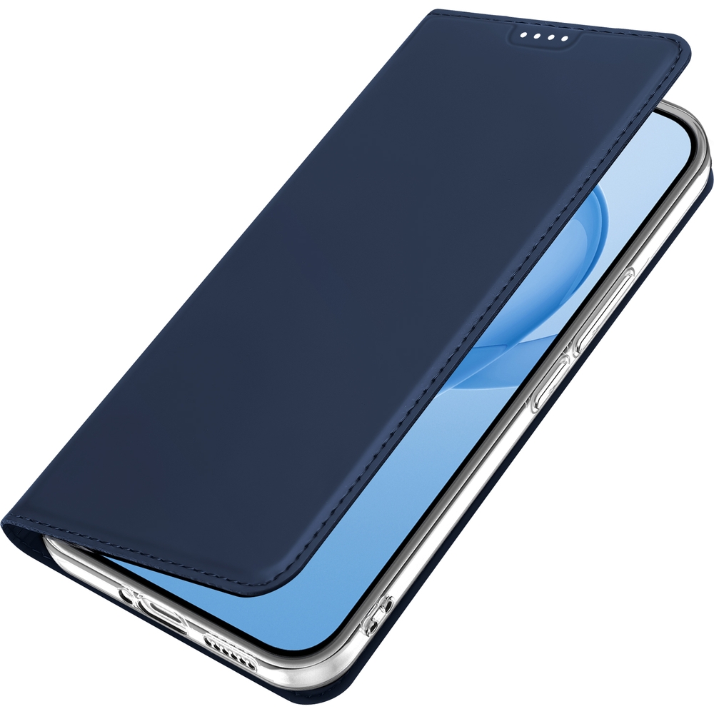 Etui z klapką, portfelowe, Dux Ducis Skin Pro do Xiaomi POCO F8 Ultra, granatowe