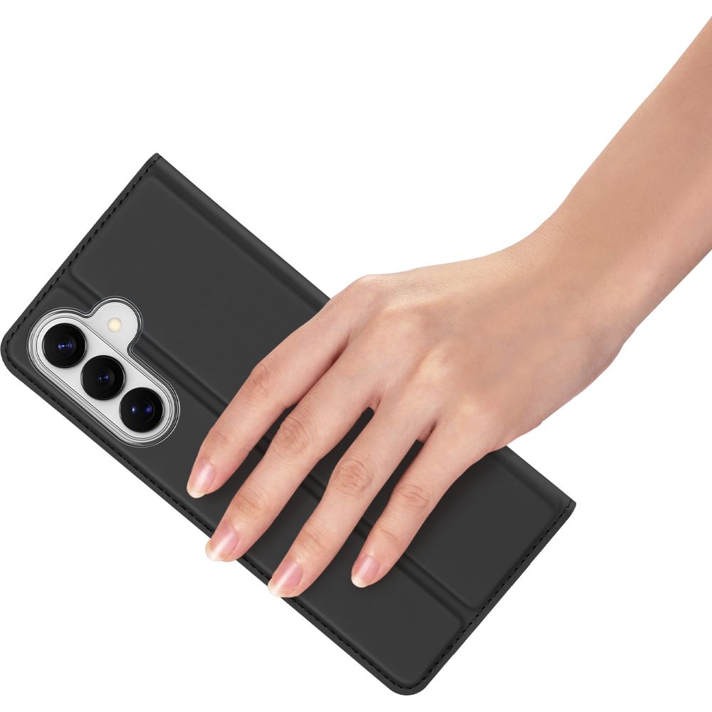Etui z klapką Dux Ducis Skin Pro do Galaxy S26, czarne