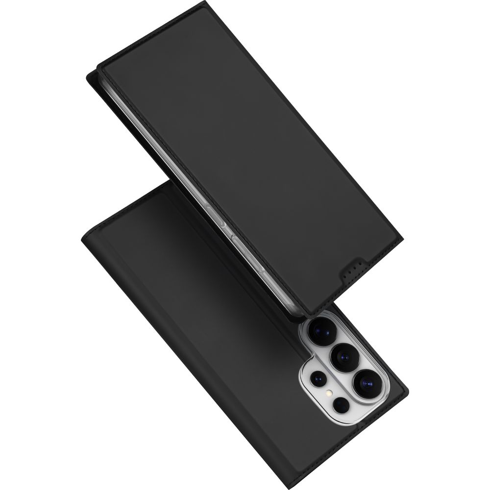 Etui z klapką Dux Ducis Skin Pro do Galaxy S26 Ultra, czarne