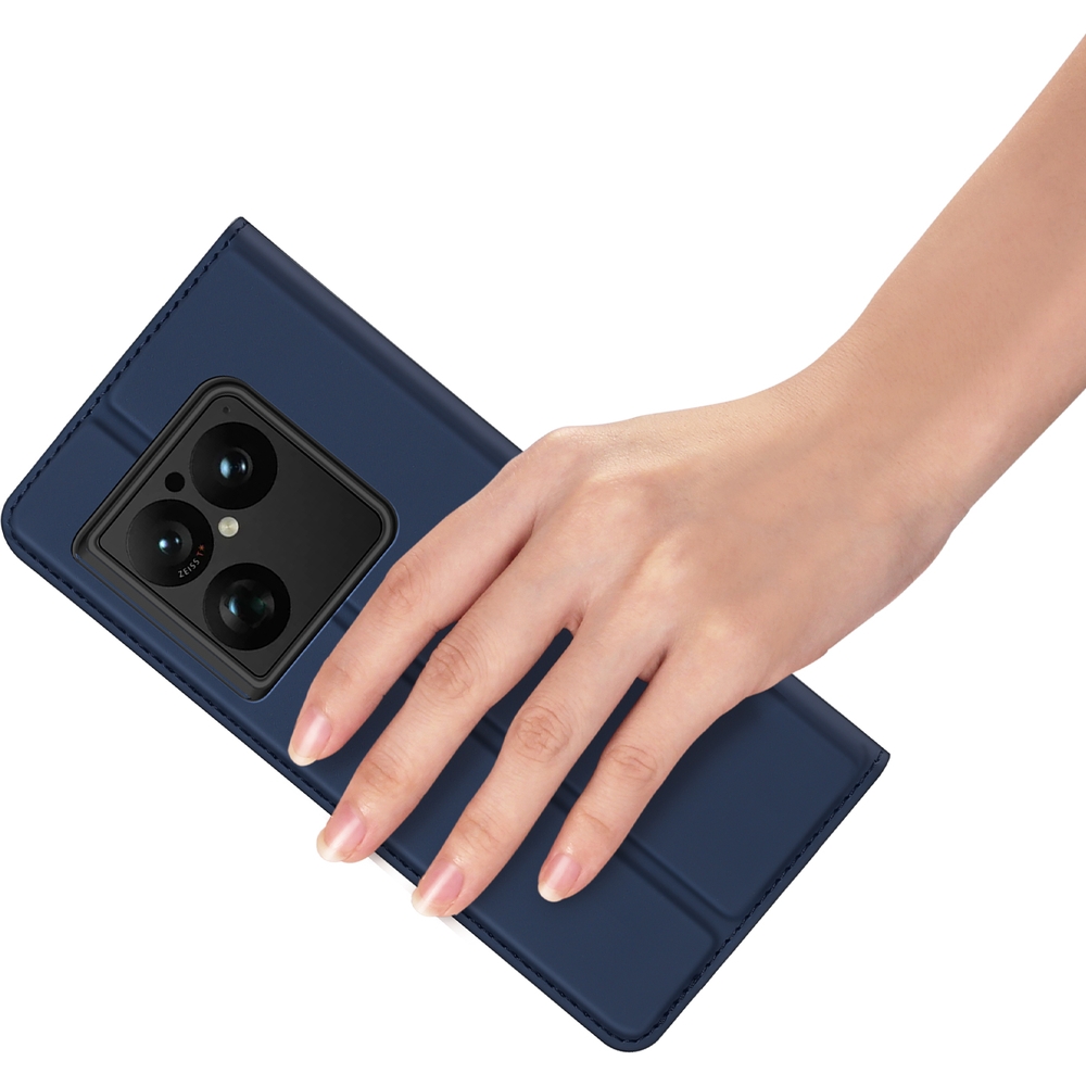 Etui z klapką Dux Ducis Skin Pro do Sony Xperia 1 VIII, granatowe