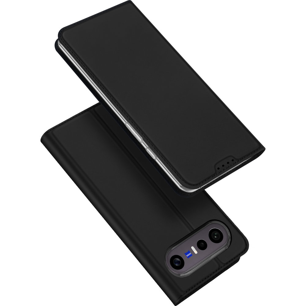 Etui z klapką Dux Ducis Skin Pro do Vivo X300 FE, czarne