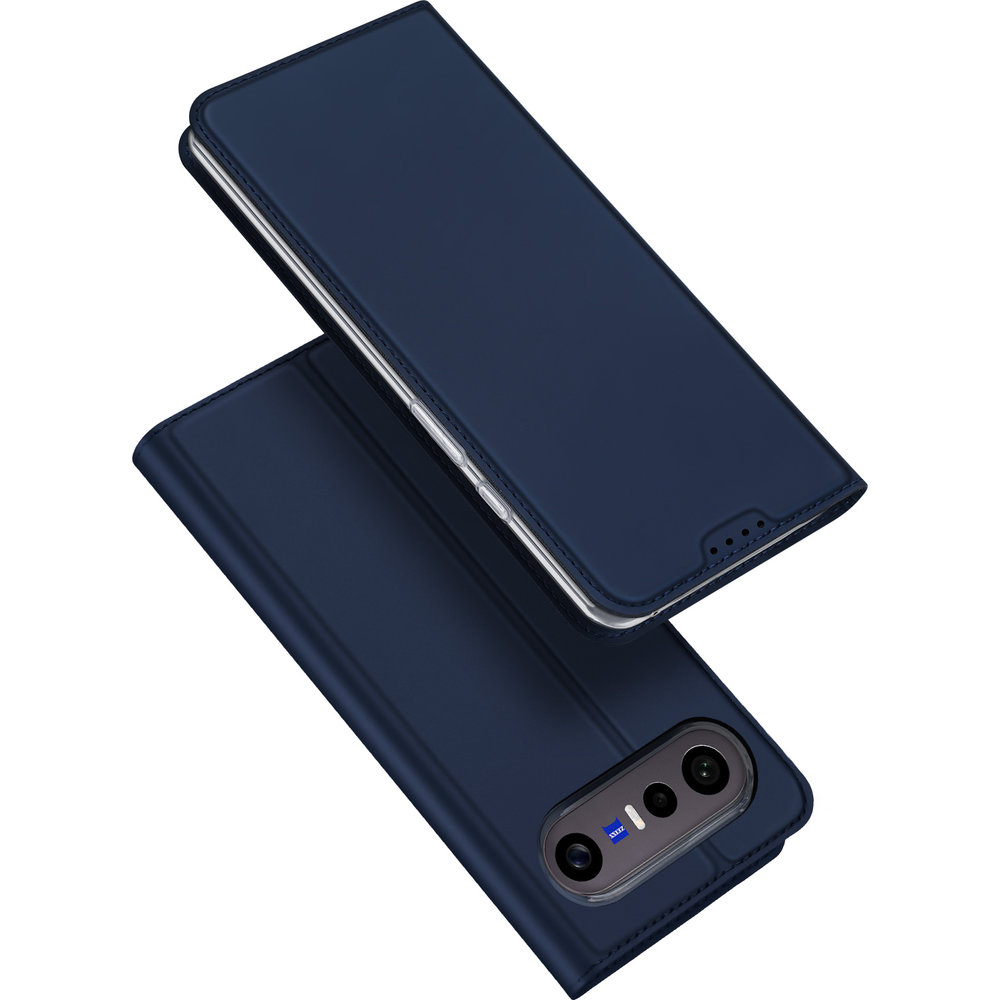 Etui z klapką Dux Ducis Skin Pro do Vivo X300 FE, granatowe
