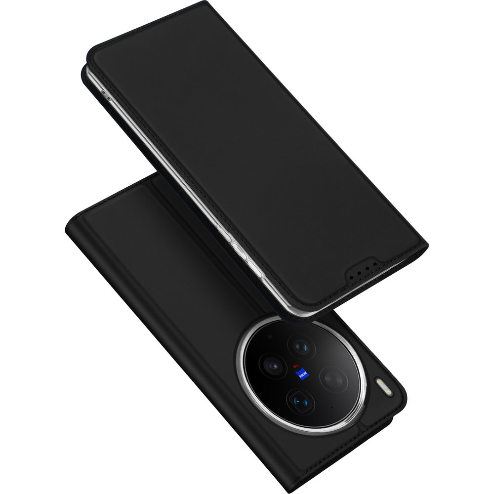 Etui z klapką Dux Ducis Skin Pro do Vivo X300 Ultra, czarne