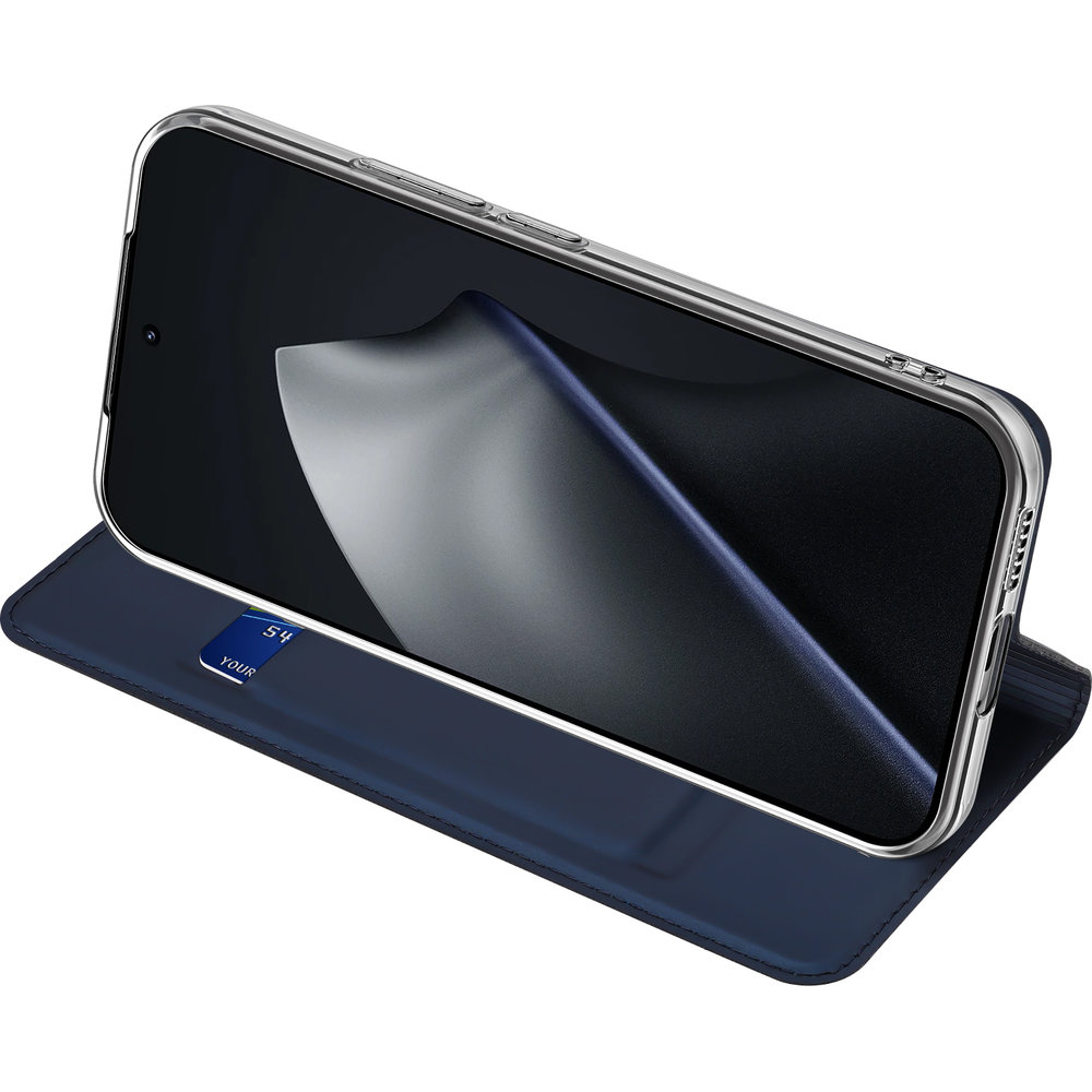 Etui z klapką Dux Ducis Skin Pro do Xiaomi 17T, granatowe