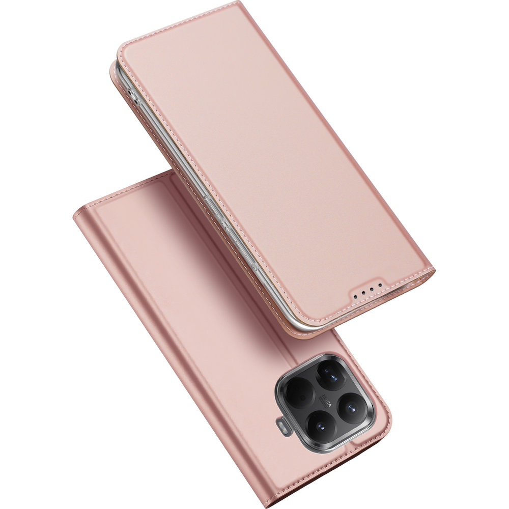 Etui z klapką Dux Ducis Skin Pro do Xiaomi 17T, różowe