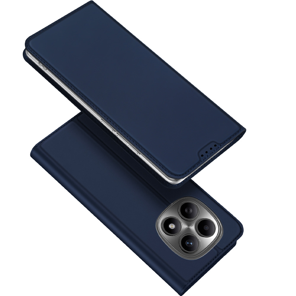 Etui z klapką Dux Ducis Skin Pro do Xiaomi Redmi Note 15 4G / 5G / POCO M8 5G, granatowe