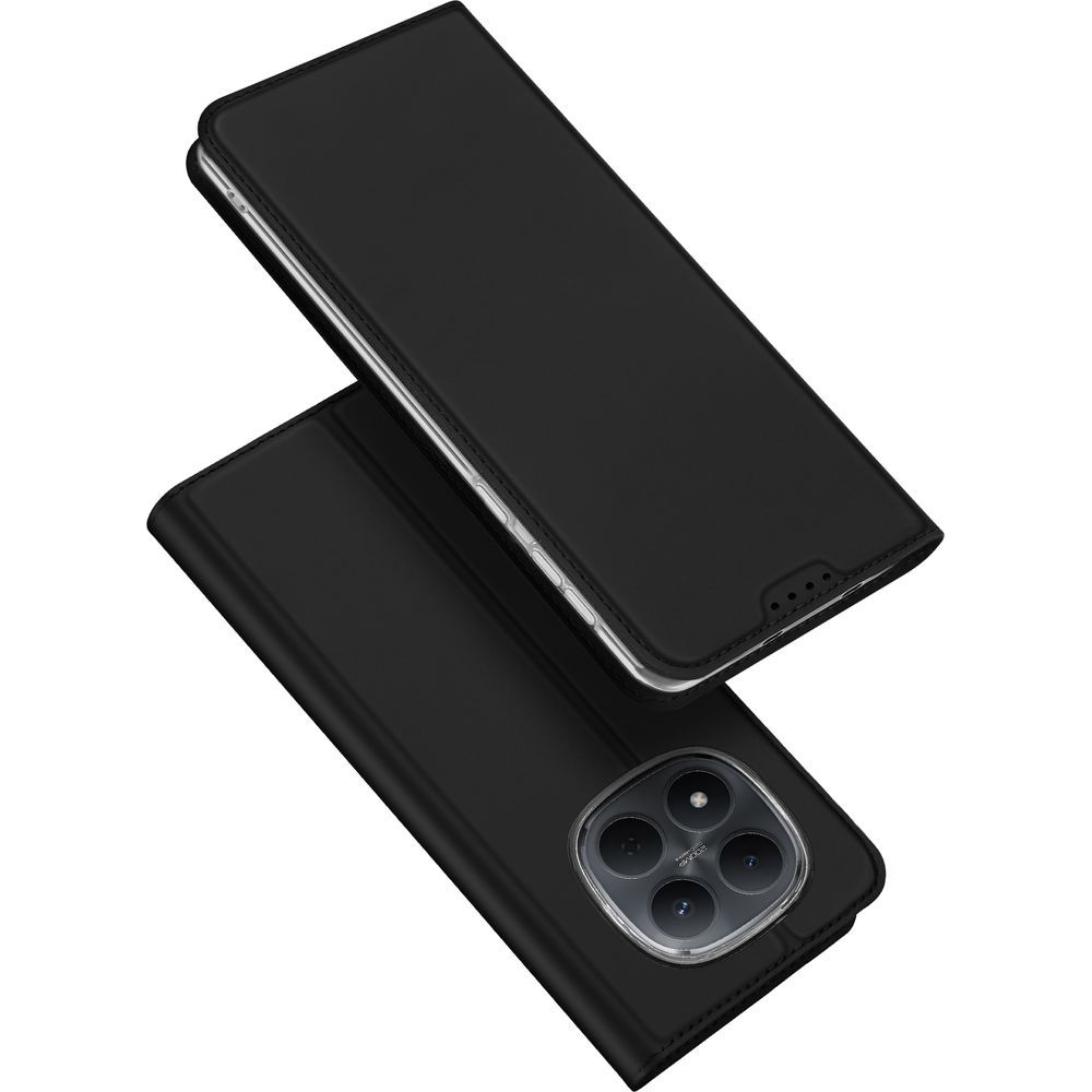 Etui z klapką Dux Ducis Skin Pro do Xiaomi Redmi Note 15 Pro 5G, czarne