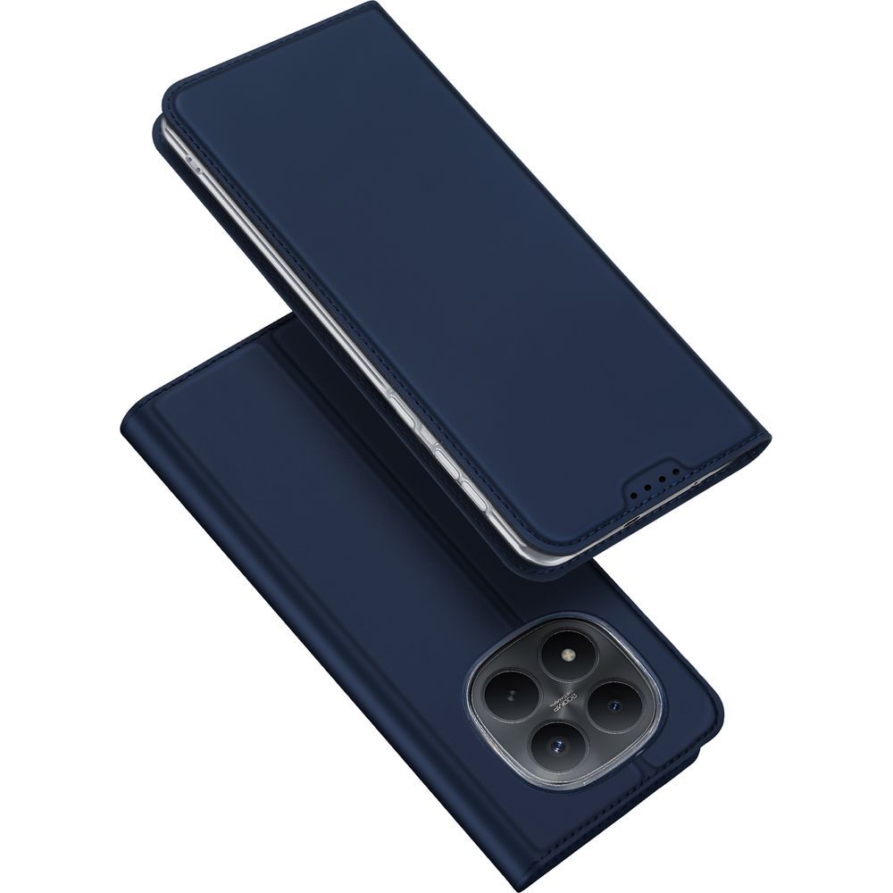 Etui z klapką Dux Ducis Skin Pro do Xiaomi Redmi Note 15 Pro Plus 5G / POCO M8 Pro 5G, granatowe