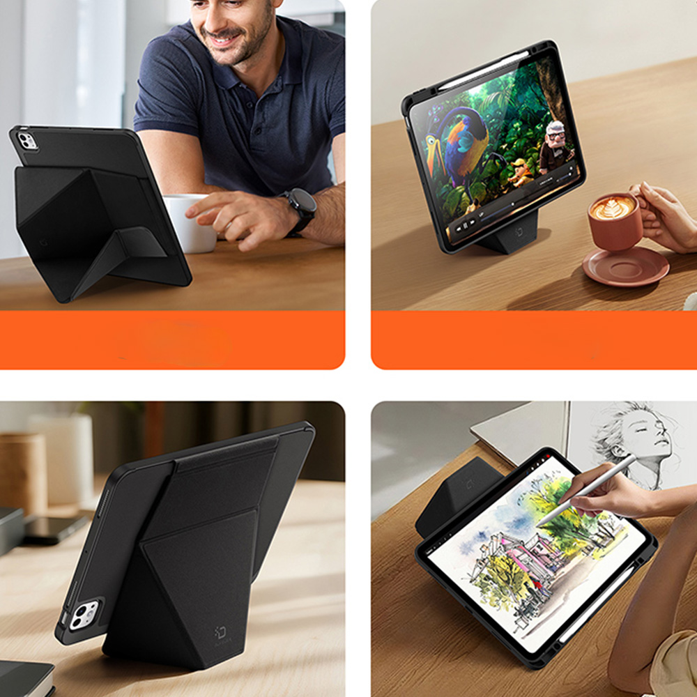 Etui z klapką Dux Ducis Vers do iPad Pro 13" 2025 / 2024, czarne