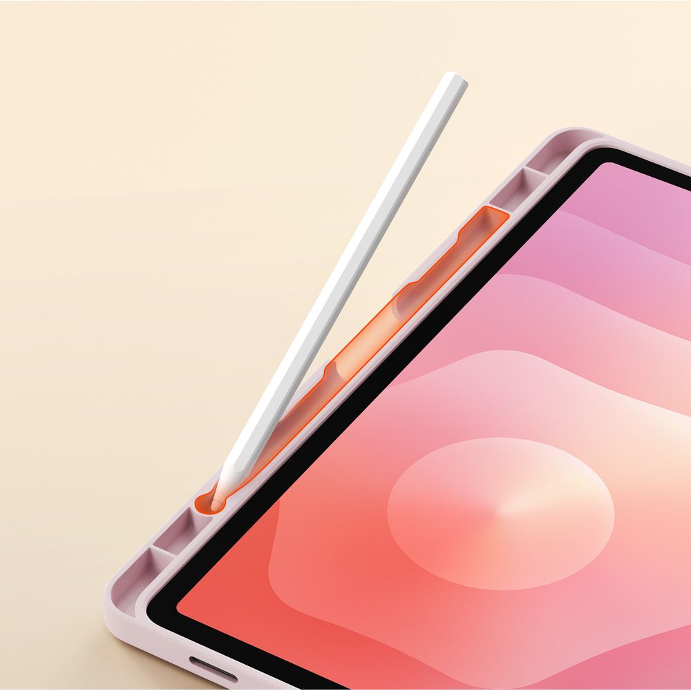 Etui z klapką Dux Ducis Vers do Galaxy Tab S11, różowe