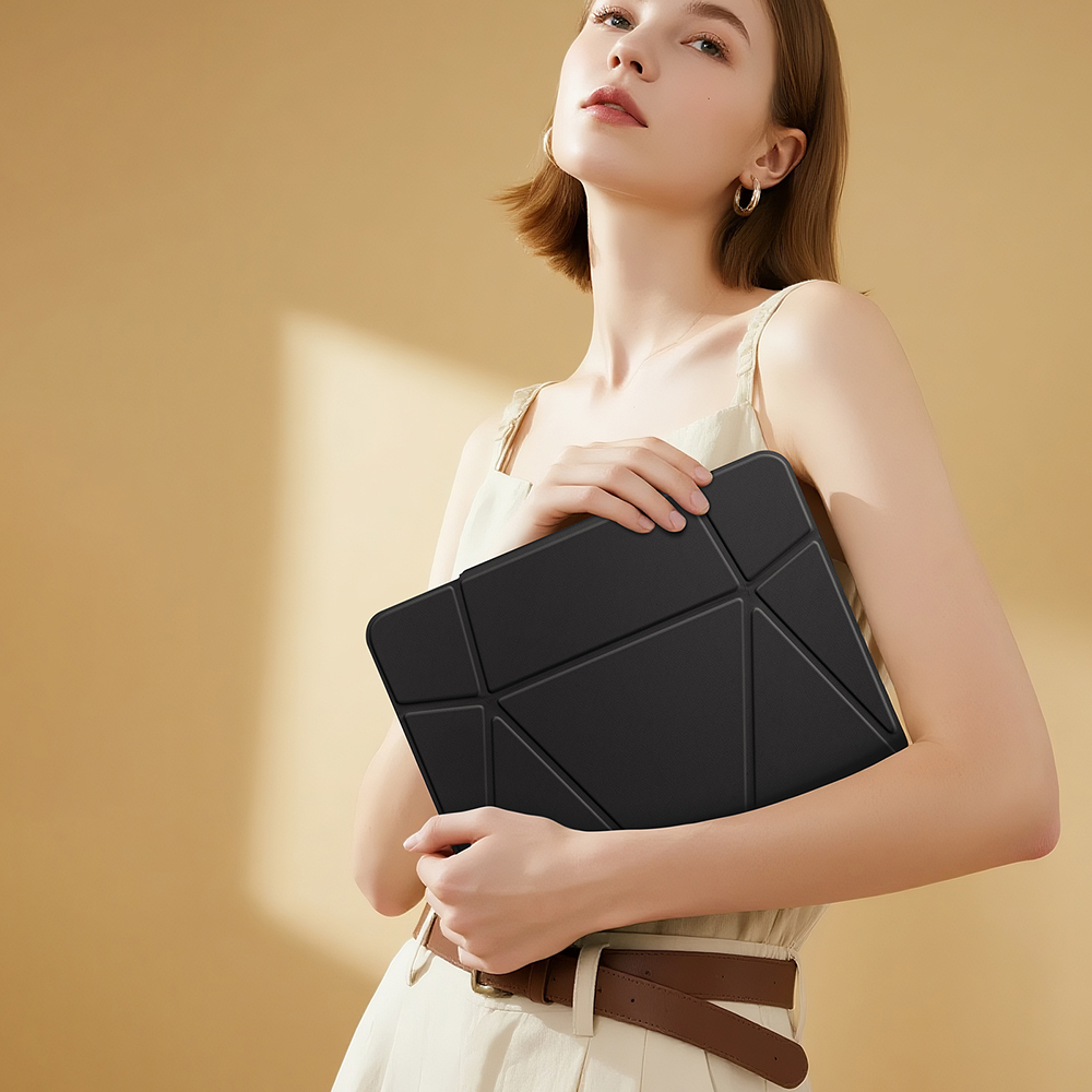 Etui z klapką Dux Ducis Vers do Galaxy Tab S11 Ultra / S10 Ultra / S9 Ultra, czarne