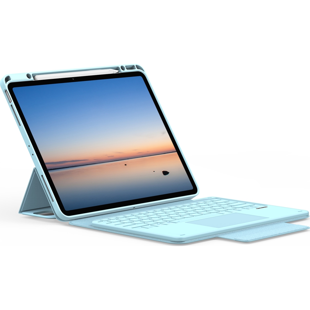 Etui z klawiaturą Bluetooth Dux Ducis (YK Series) do Etui z klawiaturą Bluetooth Dux Ducis (YK Series), niebieskie