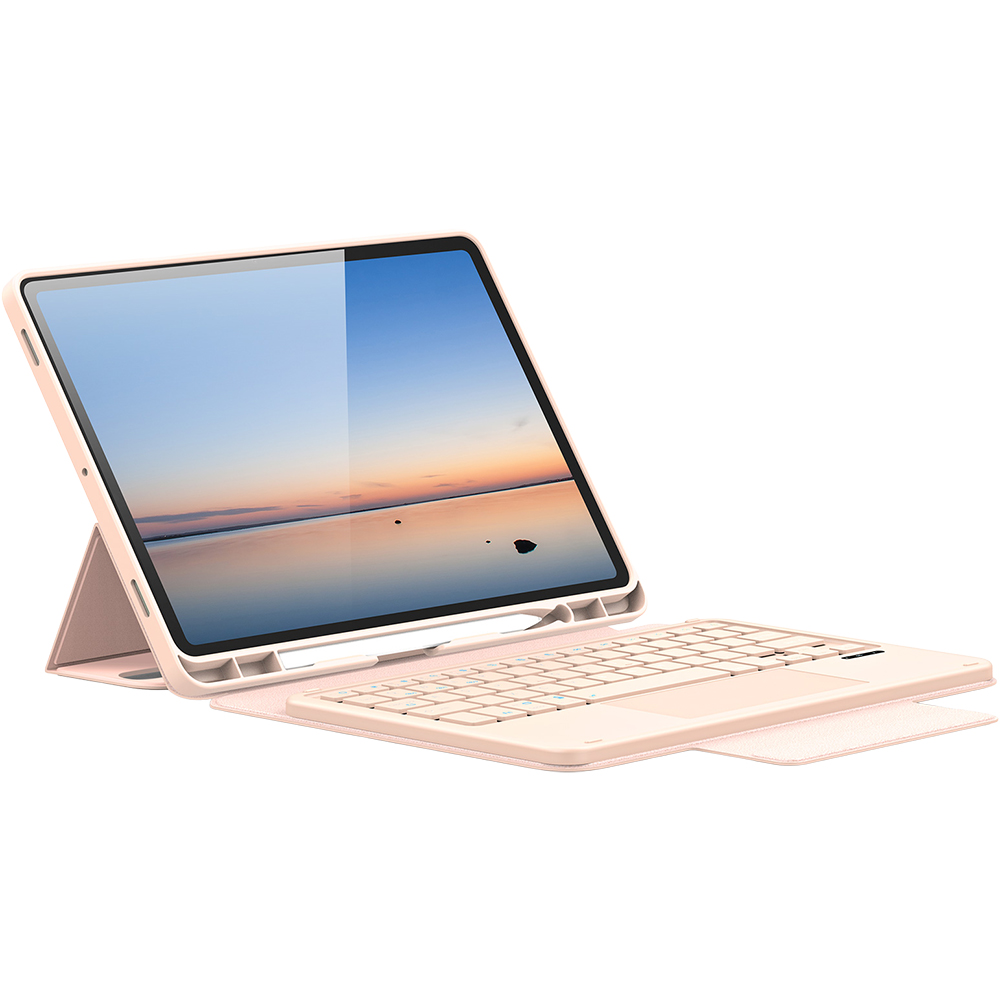 Etui z klawiaturą Bluetooth Dux Ducis (YK Series) do Etui z klawiaturą Bluetooth Dux Ducis (YK Series), różowozłote