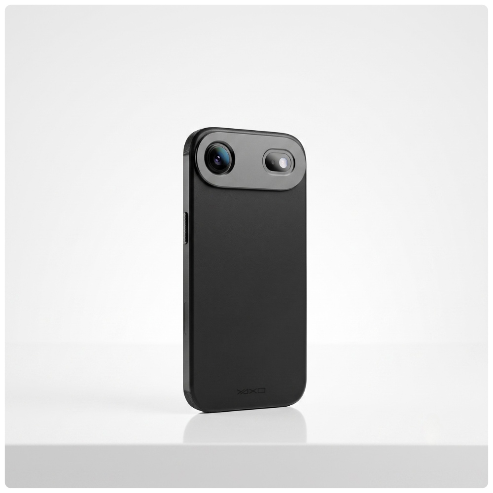 Eleganckie czarne etui YAXO MagSafe do Apple iPhone Air