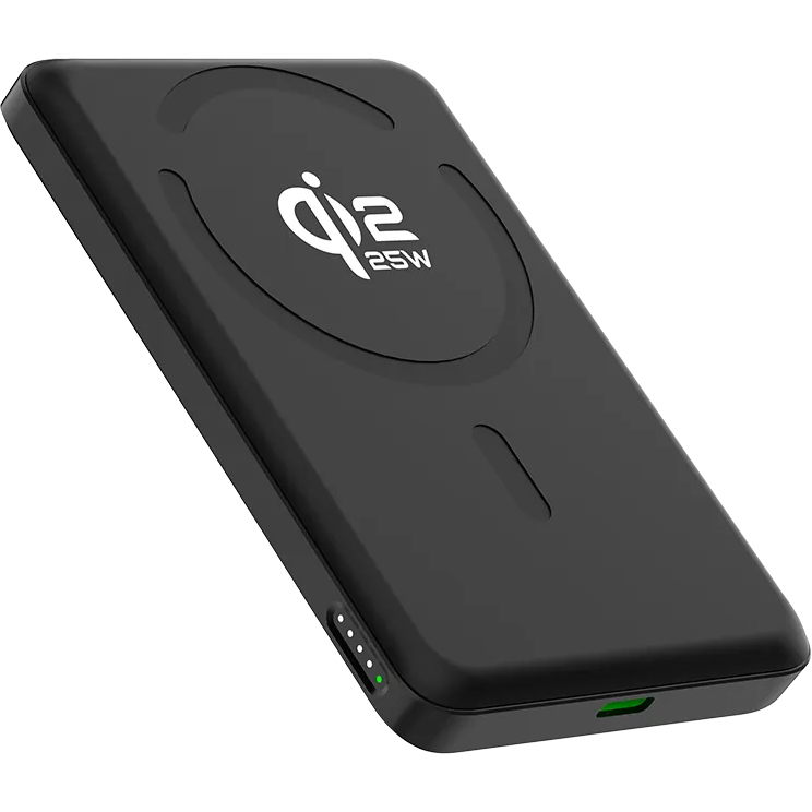 ERPOWER Twiggy, szybkie ładowanie przez USB-C 35W, uniwersalny, czarny