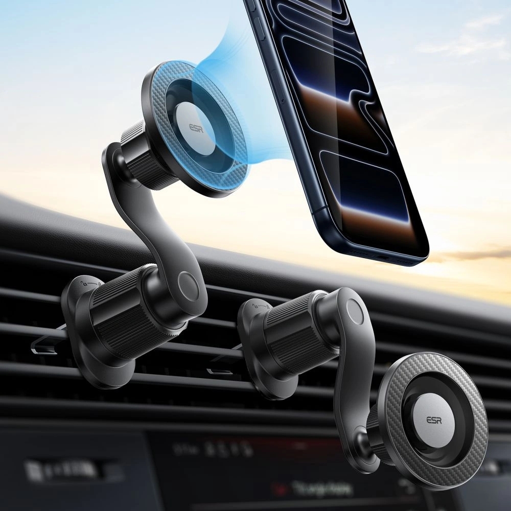 ESR Magnetic Car Mount Omnilock Series 2B523 w kolorze czarnym