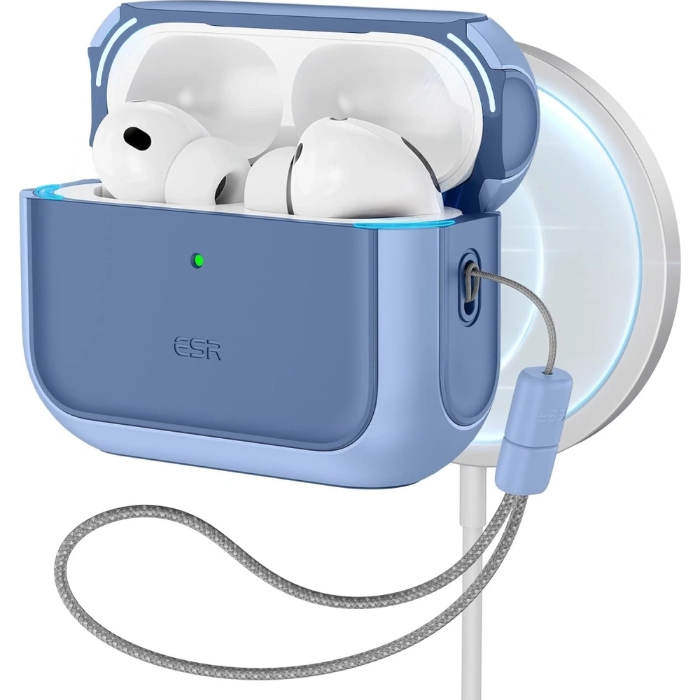 Etui ESR Orbit HaloLock MagSafe do Apple AirPods Pro 3, niebieskie