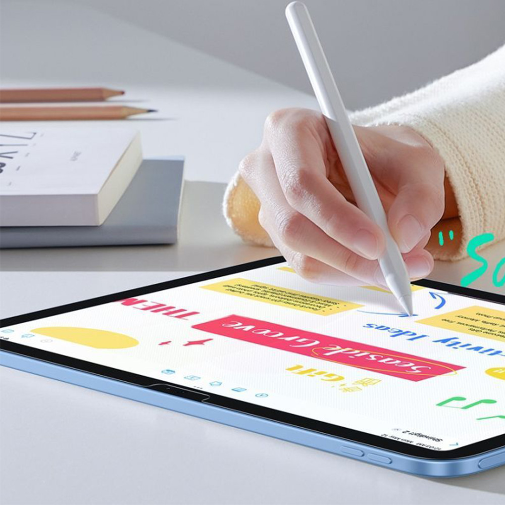 Szkło hartowane z ramką pozycjonującą ESR Paper Feel do iPad 11 / 10 gen. 2025 / 2022, 2 sztuki, matowe