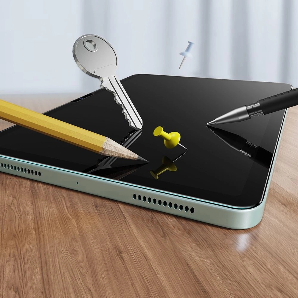 Szkło hartowane z ramką pozycjonującą i zestawem montażowym, ESR UltraFit Tempered Glass do Apple iPad Pro 11" M5 2025 / M4 2024, 2 szt.