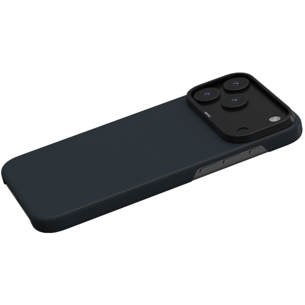 Etui YAXO Aramid Fiber Ultra Slim Case MagSafe Electric Blue kompatybilne z Apple iPhone 17 Pro Max