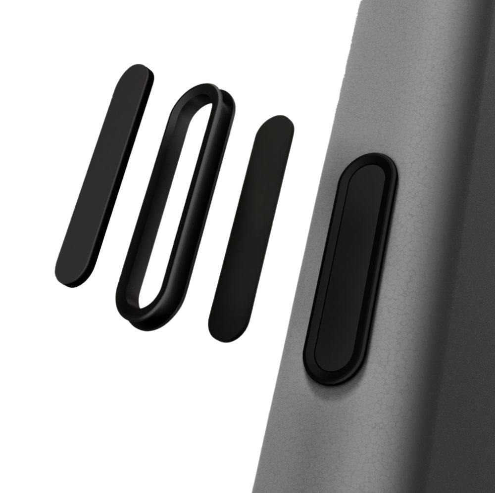 Etui YAXO Leather Gear Bohemian Gray do iPhone 17 Pro z antypoślizgowym chwytem i ekologiczną skórą