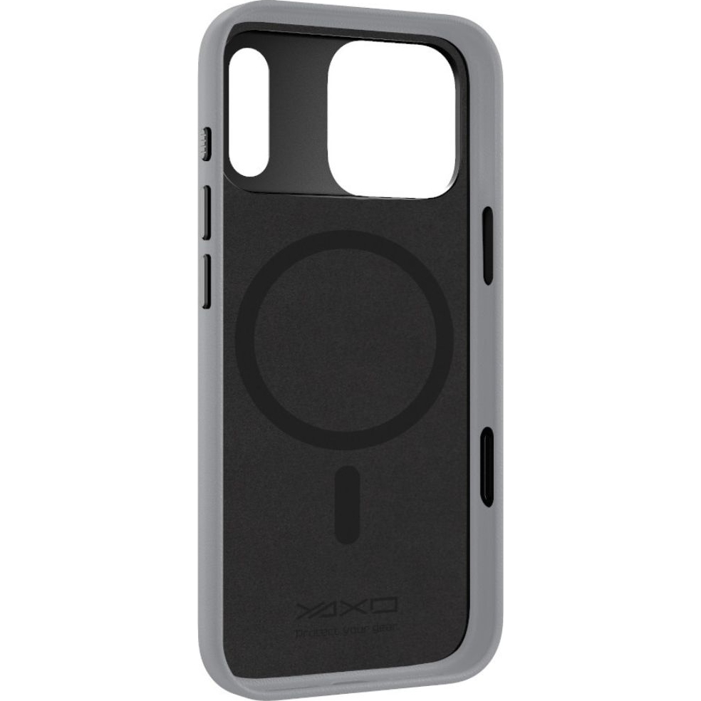 Etui YAXO Leather Gear Slim Case MagSafe iPhone 17 Pro Max spelniajace standardy Military Grade