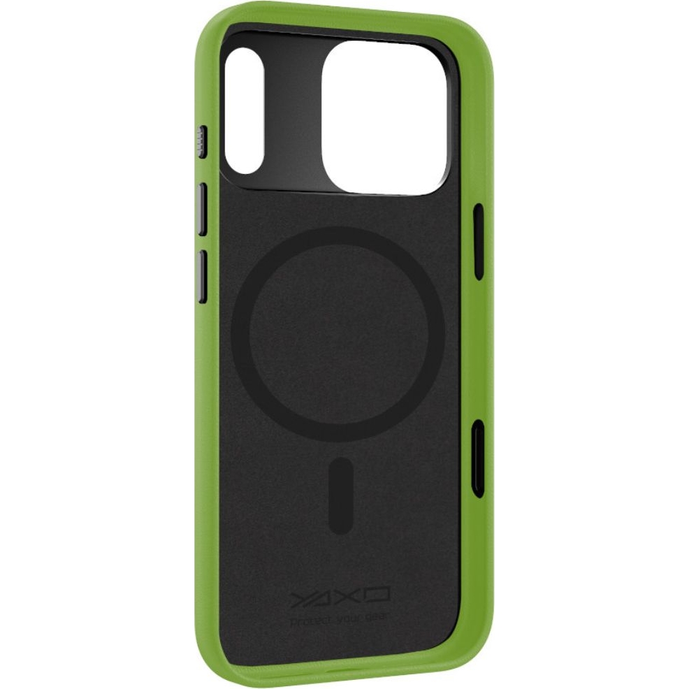 Etui YAXO Leather Gear Slim Case MagSafe iPhone 17 Pro Max spelniajace standardy Military Grade