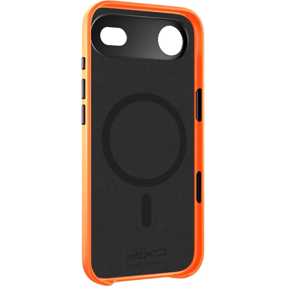 Etui YAXO Leather Gear Slim Case MagSafe iPhone Air spelniajace standardy Military Grade