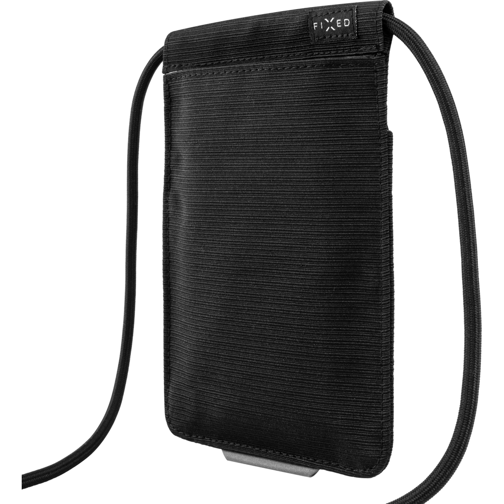 Fixed Camino Sling, smukłe etui na ramię, stabilne ułożenie telefonu, dyskretna ochrona, czarny