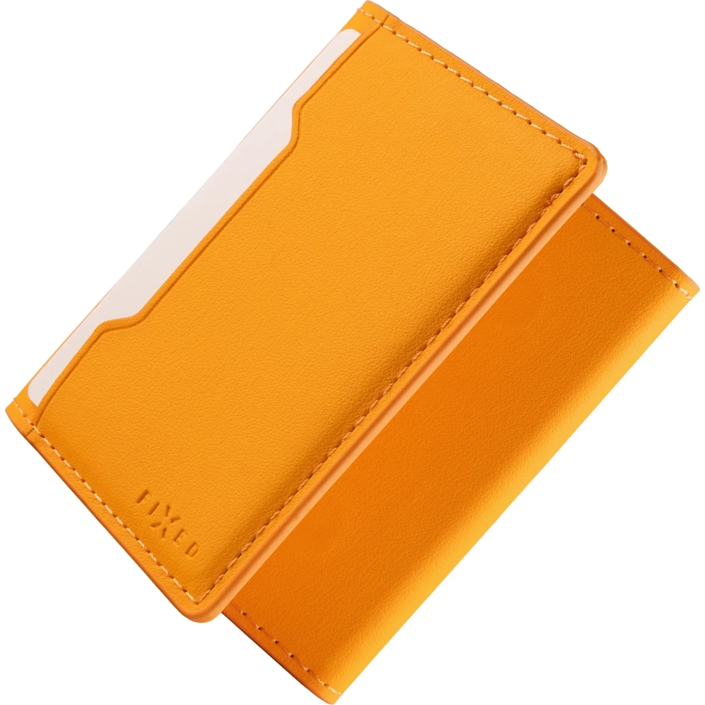 Fixed Mag Wallet Trifold MagSafe Wallet, pomaranczowy