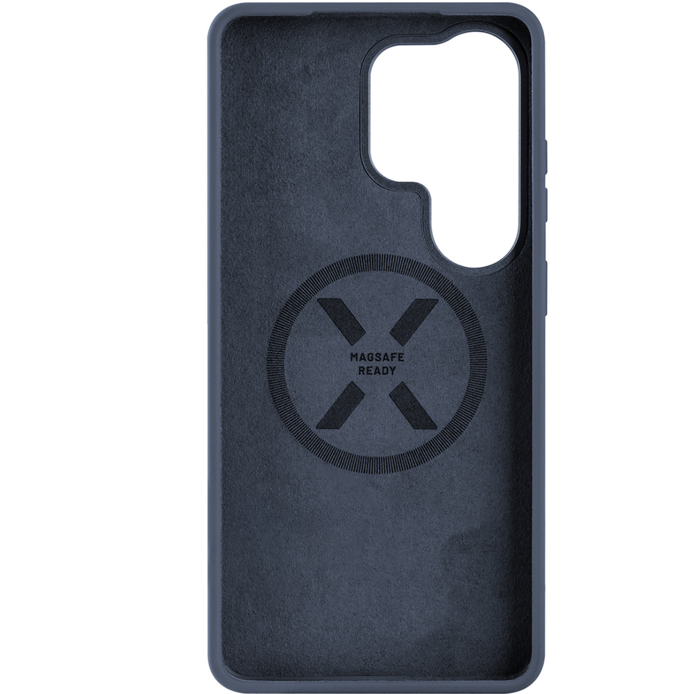 Etui Fixed MagFlow z MagSafe do Galaxy S26 Ultra, granatowe