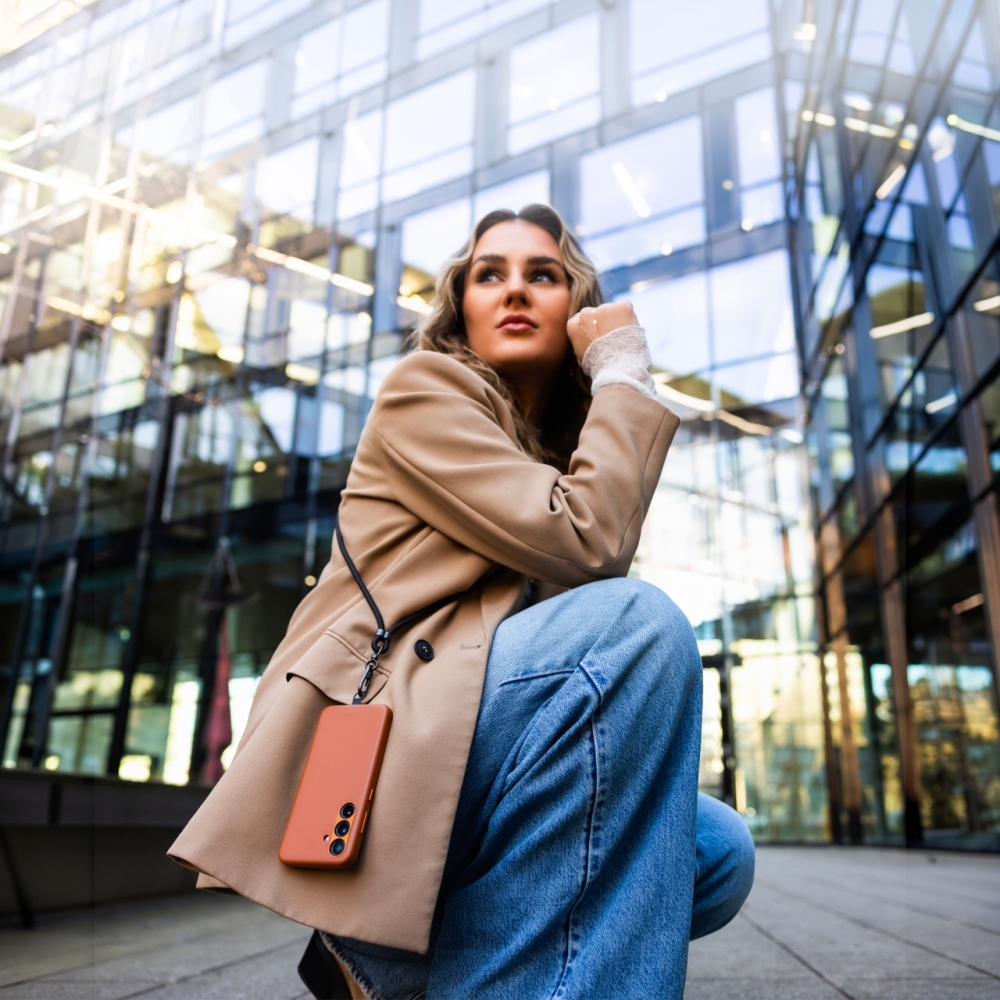 Kabel / Smycz Fixed Neck Cable USB-C / USB-C PD 60W, 1.6 m, czarny