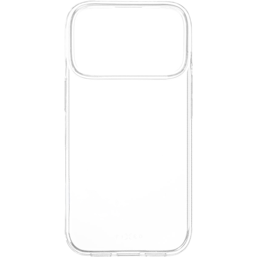 Ekologiczne, elastyczne i cienkie etui Fixed Story AntiUV TPU do iPhone 17 Pro, przezroczyste