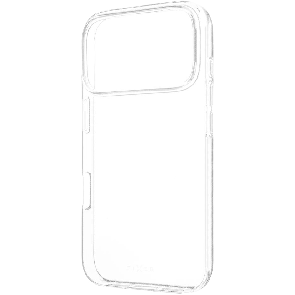 Ekologiczne, elastyczne i cienkie etui Fixed Story AntiUV TPU do iPhone 17 Pro, przezroczyste