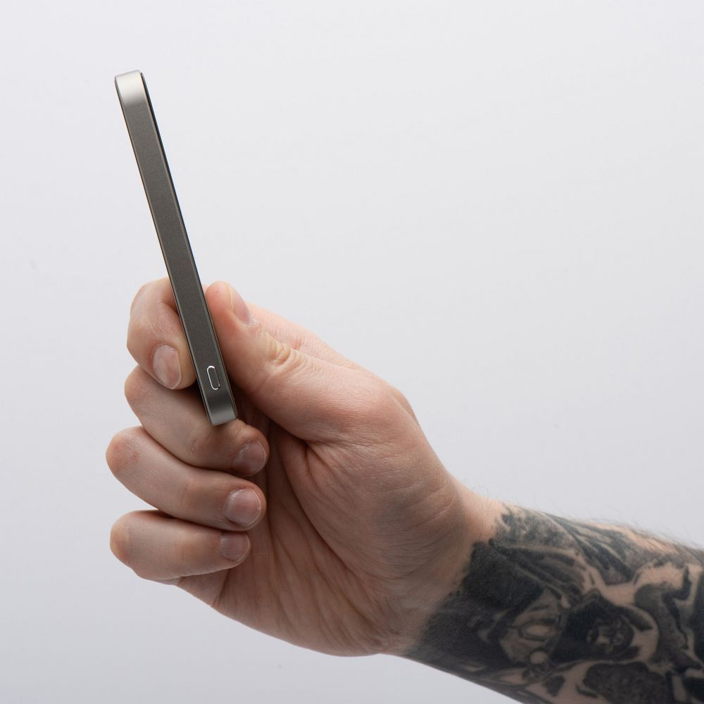 Forcell SuperSlim F5K8, ultracienki design mobilność lekkość nowoczesność, tytanowy