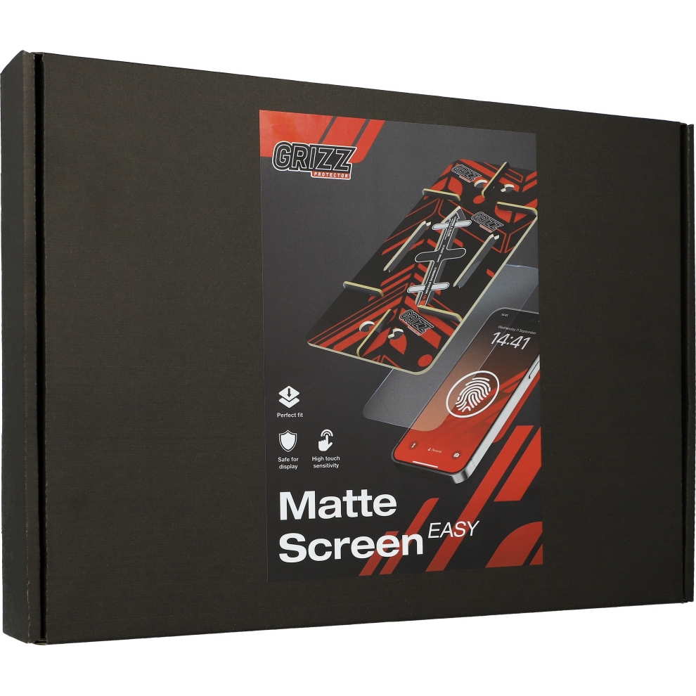 Folia matowa z aplikatorem na ekran Grizz MatteScreen Easy do Apple MacBook Pro 16 2026 (A3428) [M5 Pro]