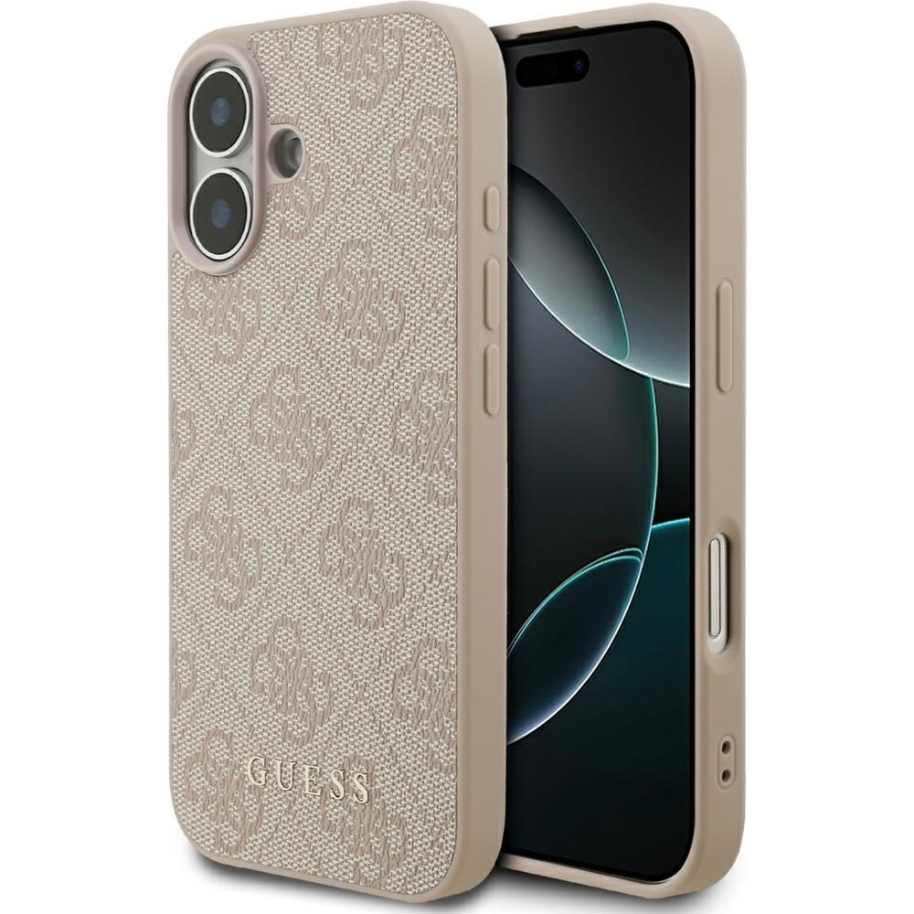 Etui Guess Hardcase 4G Classic do iPhone 17, różowe.