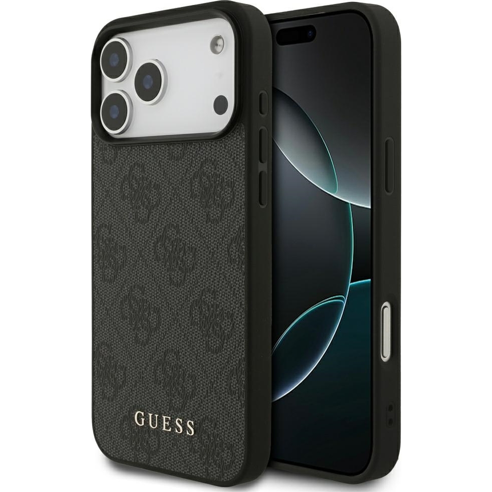 Etui Guess Hardcase 4G Classic do iPhone 17 Pro Max, czarne.
