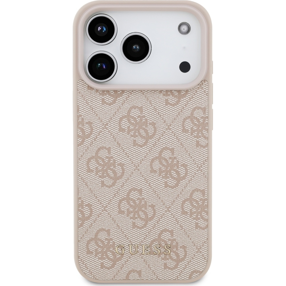 Etui Guess Hardcase 4G Classic do iPhone 17 Pro, różowe.