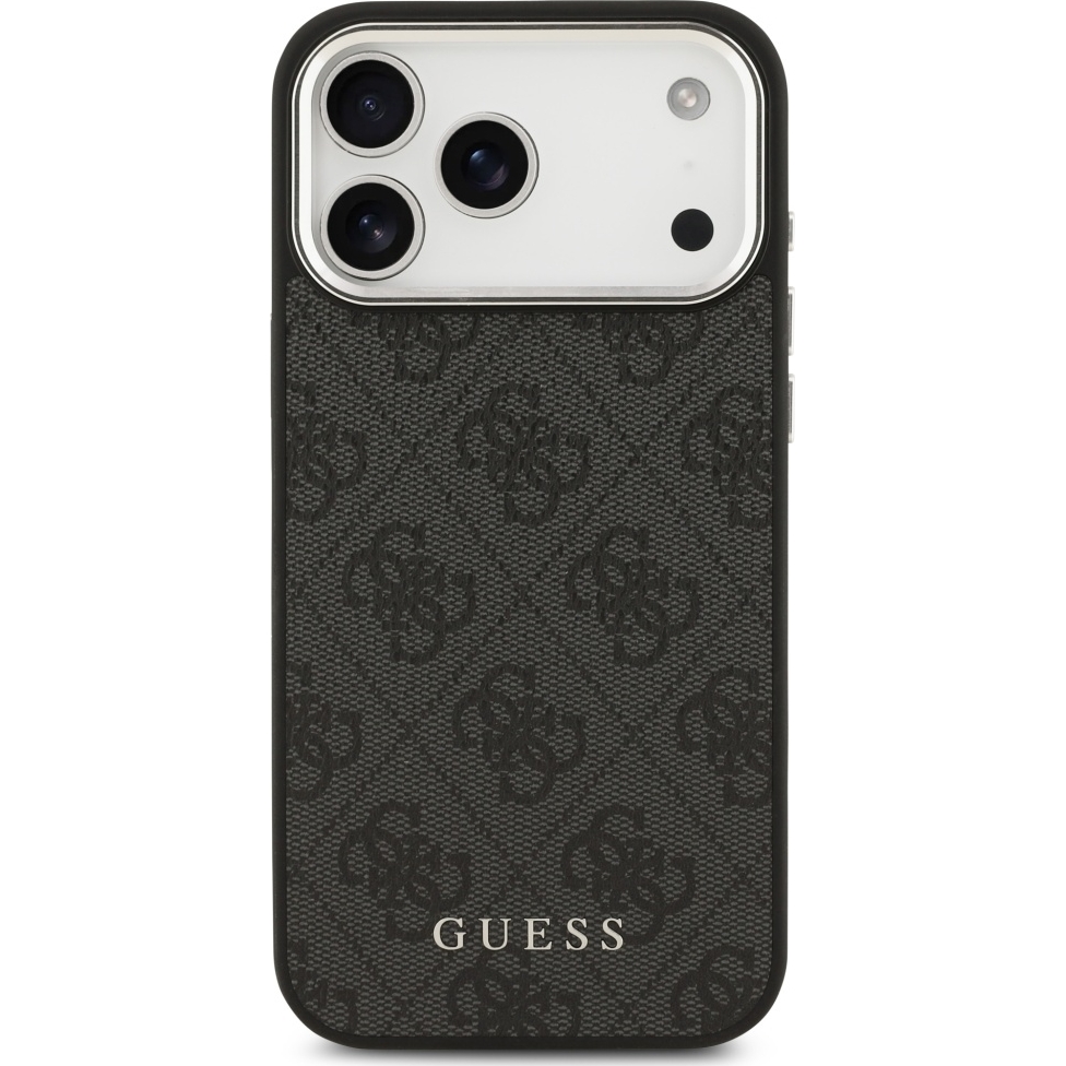 Etui Guess Hardcase 4G Classic MagSafe do iPhone 17 Pro Max, czarne.