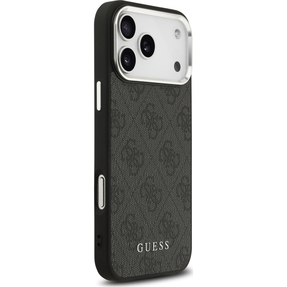 Etui Guess Hardcase 4G Classic MagSafe do iPhone 17 Pro Max, czarne.