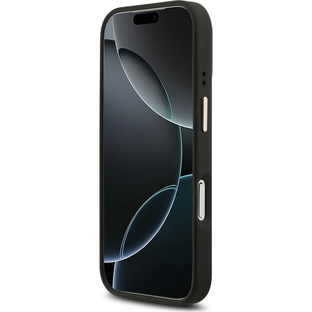 Etui Guess Hardcase 4G Classic MagSafe do iPhone 17 Pro, czarne.