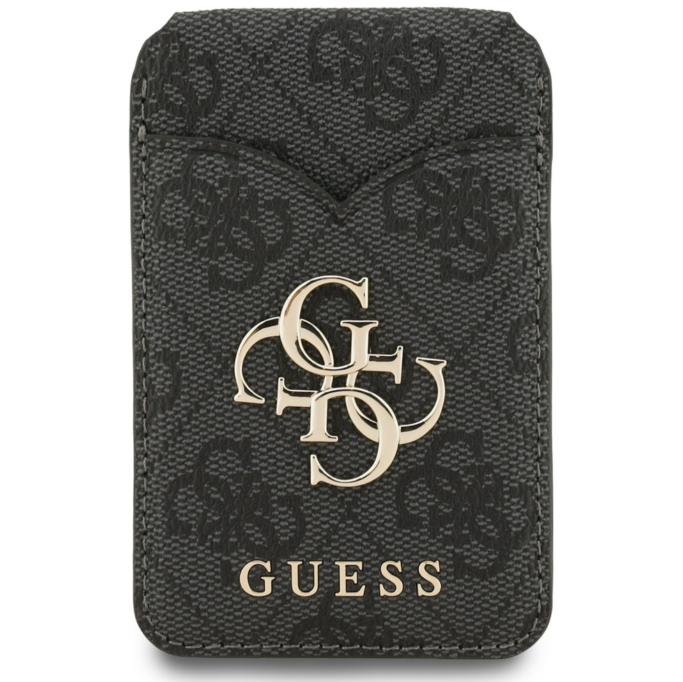 Guess Stand & Mirror MagSafe, szybkie płatności MagSafe praktyczny solidny design, czarny