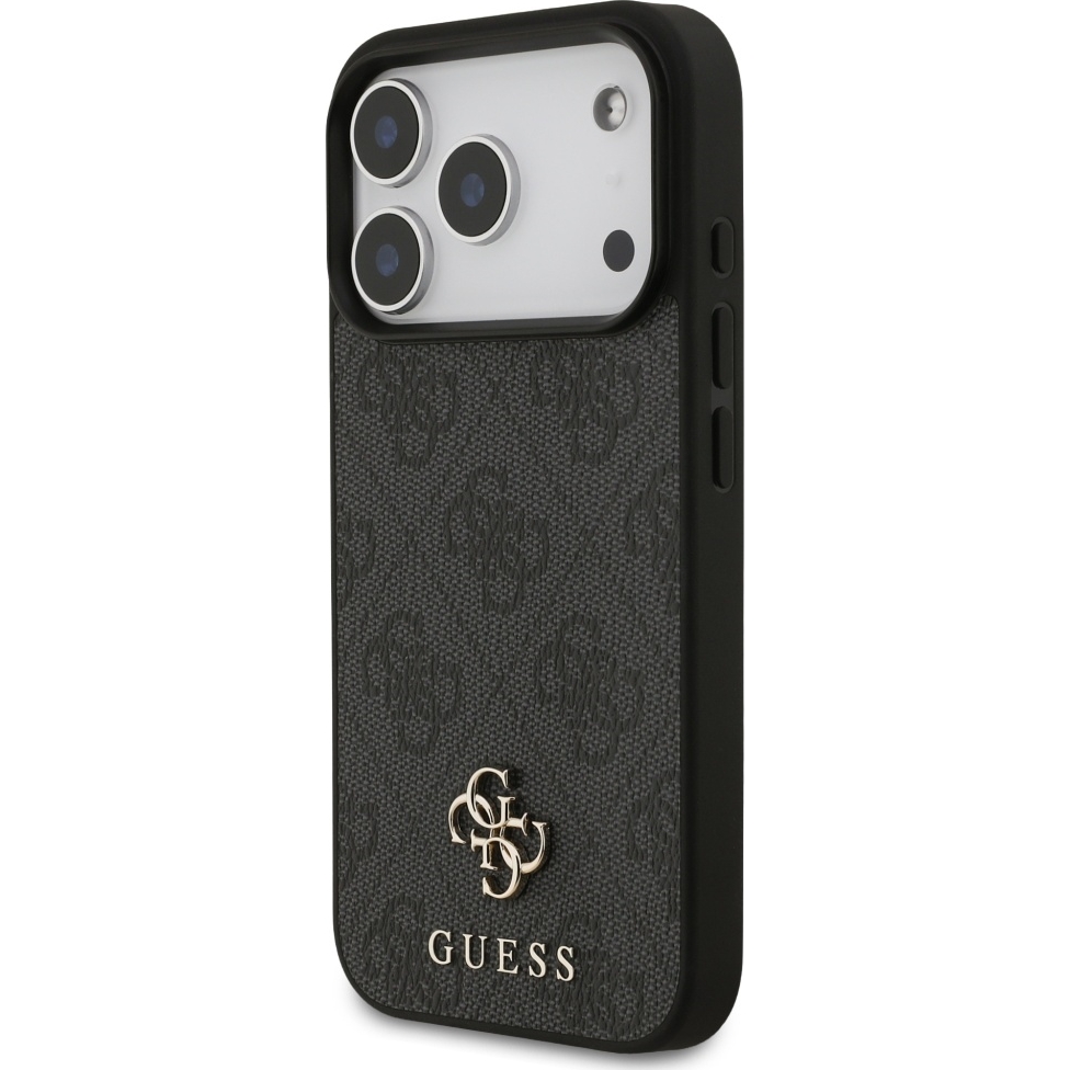 Etui Guess Hardcase 4G Small 4G and Classic do MagSafe do iPhone 17 Pro Max, czarne