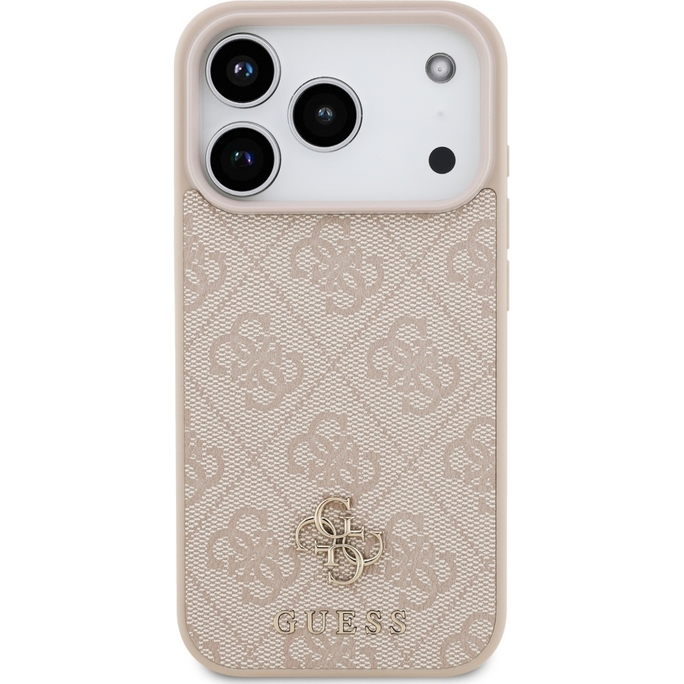 Etui Guess Hardcase 4G Small 4G and Classic do MagSafe do iPhone 17 Pro Max, różowe